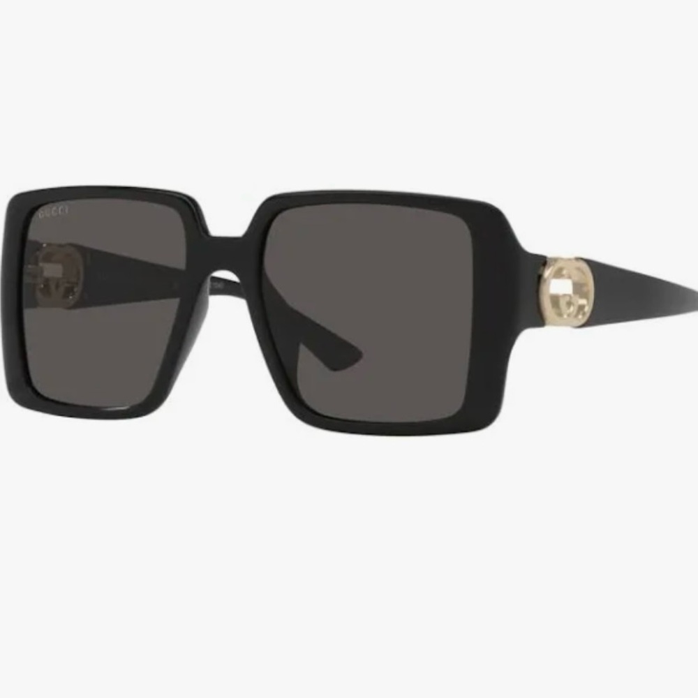 NEW Gucci Sunglasses Black Oversized Sunglasses never worn GG1692S - Picture 2 of 10